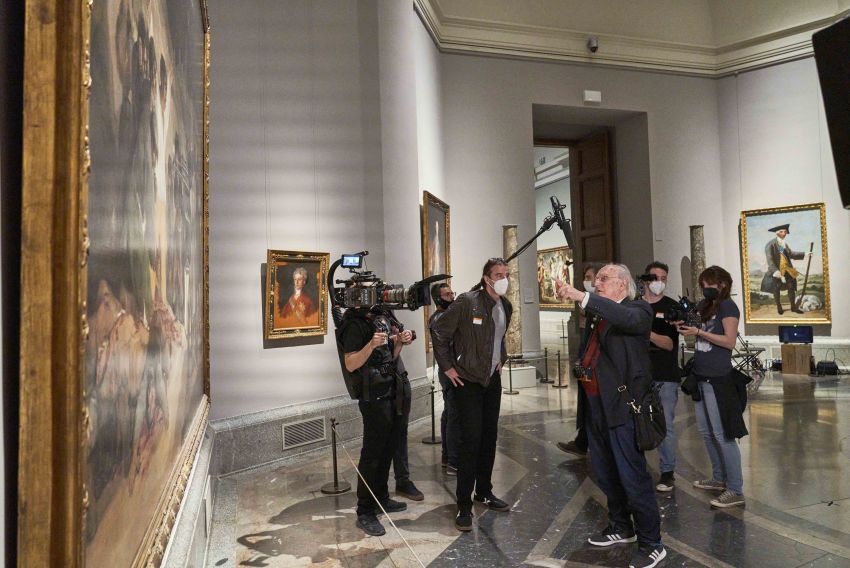 Aragón TV reúne a Carlos Saura con Goya una noche en el Museo del Prado
