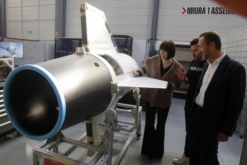 El primer cohete español, que se ensaya en Teruel, se lanzará al espacio en marzo de 2023