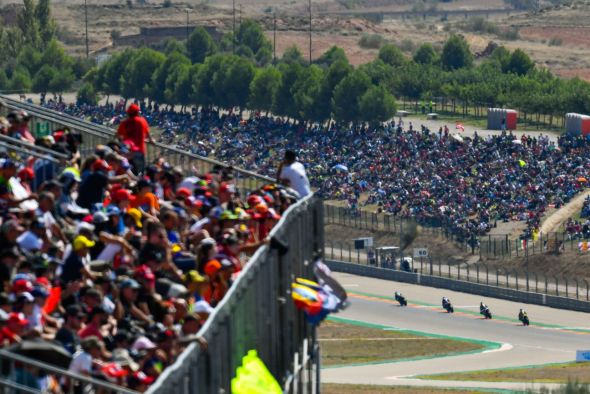 Más de 1.200 aficionados se apuntan para la taquilla premium del Gran Premio de Aragón en Alcañiz
