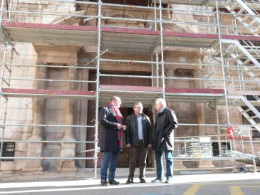 El Museo de Teruel restaura la fachada principal de su sede