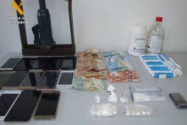 La Guardia Civil desarticula una red de tráfico de drogas que actuaba en Alcañiz, Bajo Martín, Bajo Aragón Caspe y Bajo Cinca