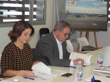La alcaldesa de Teruel solicita al Consorcio del Aeropuerto que pase a llamarse Aeropuerto de Teruel-Caudé