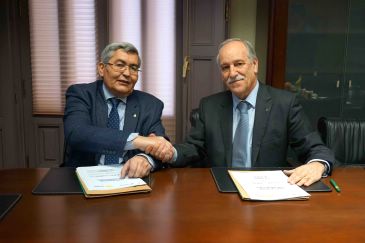 Caja Rural de Teruel firma un convenio de colaboración con CEOE Teruel