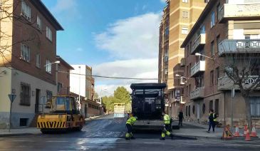 En marcha el Plan de Asfaltado en varios barrios de la capital turolense