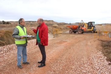 El Ayuntamiento de Alcañiz repara el camino de la Estanca