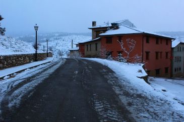 Las escasas nevadas dejan paso al frío intenso en varias comarcas de Teruel