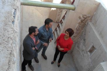 Fomento aportará 233.333 euros para continuar la restauración de la muralla de Teruel