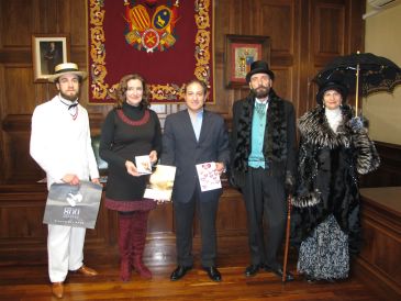 Personajes modernistas promocionarán la ciudad de Teruel en Fitur