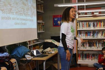 Irina Samy, embajadora por la Justicia Climática: “El planeta está mal y la gente no está concienciada con algo tan sencillo como es reciclar”