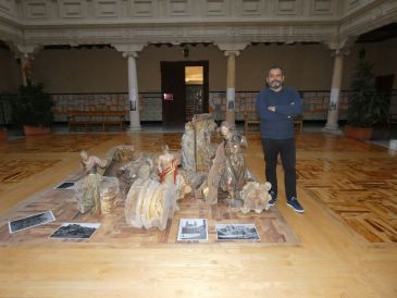 Una exposición-instalación en el Museo de Arte Sacro recuerda los efectos que tuvo la Batalla de Teruel en el patrimonio artístico