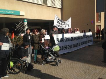 Alcañiz acepta uno de los recursos presentados por la UTE del Hospital