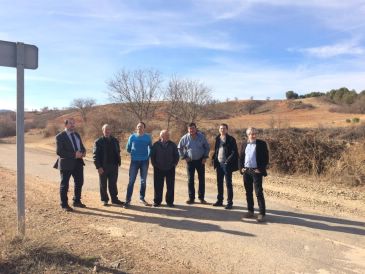 El presidente de la Diputación de Teruel recoge las demandas del Jiloca sobre mejora de carreteras y patrimonio