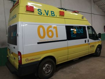 UGT exige que la ambulancia de Soporte Vital Básico de Teruel sea presencial 24 horas