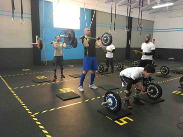 Toño Blasco y Pilar Sancho ganan la competición de Crossfit Jiloca