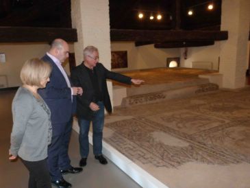 Los Mosaicos de Calanda mejoran su conservación y presentación tras la restauración llevada a cabo por el Museo de Teruel