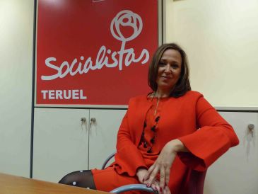 Mayte Pérez, secretaria general del Partido Socialista en Teruel: “El PSOE debe ser el proyecto en el que líderes sociales y jóvenes se vean identificados”