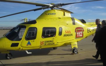 DGA y DPT colaborarán para que el helicóptero del 112 cambie de ubicación