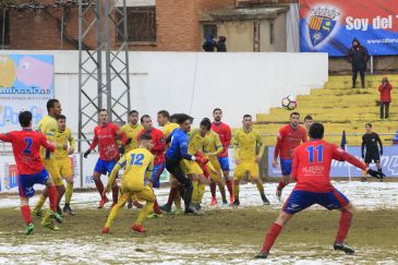 El CD Teruel, preocupado por el estado del césped de campo Pinilla