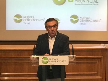 El presidente del PP de Aragón clausura este martes en Teruel un coloquio sobre la 