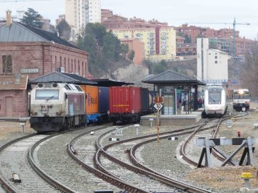 Los trenes de viajeros no van a más en Teruel frente al aumento de los mercancías
