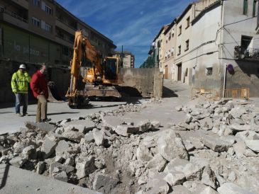 El Ayuntamiento de Alcañiz repara un tramo del camino Capuchinos