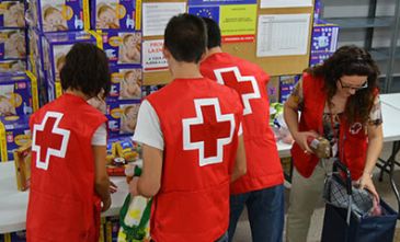 Cruz Roja Teruel distribuye 37.935 kilos de alimentos