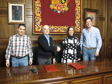 El Ayuntamiento de Teruel firma el convenio con Interpeñas