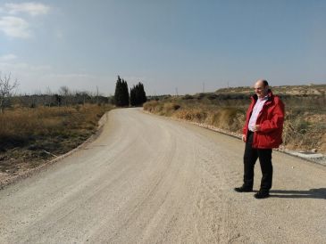 Finalizan las obras en el camino de la Estanca y en el de Andorra de Alcañiz