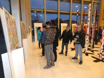 La muestra Arte de todos para todos llega al Campus de Teruel para romper barreras