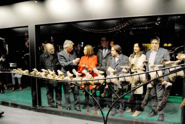 El museo de Dinópolis exhibirá a partir de mañana la mayor cantidad de fósiles originales de dinosaurios gigantes de Europa