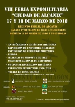 Los amantes de la militaria tienen una cita ineludible en Alcañiz