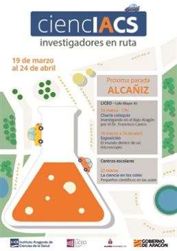 La ruta científica del IACS por Aragón hace su primera parada en Alcañiz