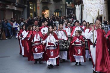 Once grupos llenan Teruel de redobles este sábado en la retreta, aperitivo de la Semana Santa