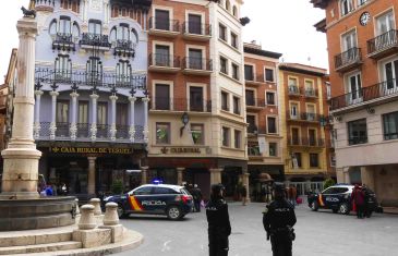 La Policía Nacional pone en marcha en Teruel un dispositivo especial de seguridad durante la Semana Santa
