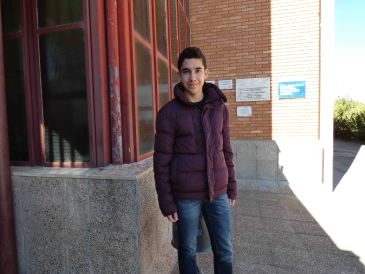 Alejandro Andrés, estudiante de Teruel ganador nacional de la Olimpiada de Geología: “Me parece muy interesante ver un paisaje y poder saber cómo se ha formado”