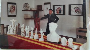 Hemeroteca: El Kpis, el pastor de Ojos Negros que se convirtió en un artista autodidacta