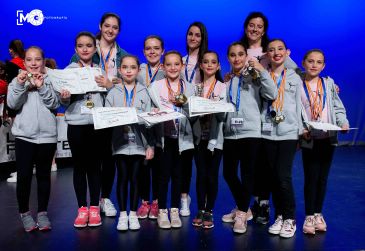 La Escuela de Danza Las Torres regresa de La Pointe Madrid con catorce medallas