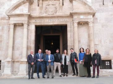 La fachada del Museo de Teruel vuelve a lucir en su máximo esplendor