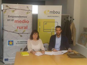 La Red Aragonesa de Desarrollo Rural y Embou firman un convenio de colaboración