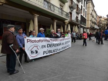 Nueva movilización en Teruel este lunes en defensa de las pensiones