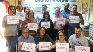 Los trabajadores de DIARIO DE TERUEL apoyan la manifestación del domingo bajo el lema ¡Salvemos Teruel!