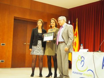 Teruel recibe el diploma como Ciudad Solidaria con el Alzhéimer