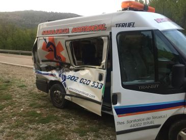 La comarca de la Sierra de Albarracín denunció ante la DGA el 10 de abril la caída de rocas en la carretera A-1512