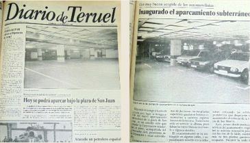 Teruel estrenó hace ahora 30 años su primer aparcamiento subterráneo