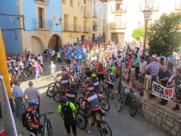 Aguaviva celebra otra edición de su cicloturista de montaña