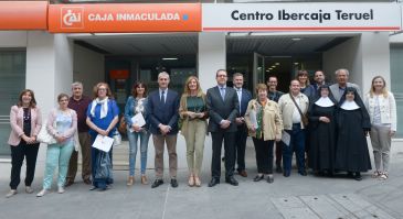 La Obra Social Ibercaja y Caja Inmaculada apoyan diez proyectos sociales en Teruel