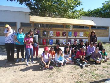 El CEE Arboleda trabaja la creatividad de su alumnado con material reciclado