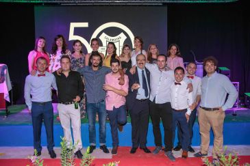 Noche de gala para celebrar los 50 años de la Peña La Unión