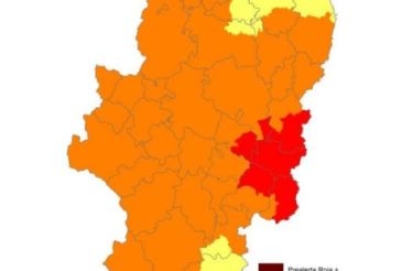 Prealerta roja por riesgo de incendios forestales en los Puertos de Beceite y el Bajo Ebro