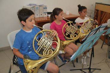 La élite de los trompistas de Aragón elige Valderrobres para mejorar su formación